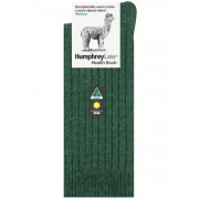 Alpaca Health Sock - Hunter Green
